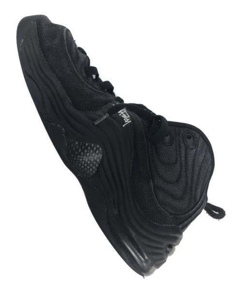 stussy（ステューシー）stussy (ステューシー) NIKE (ナイキ) スニーカー ブラック サイズ:US10/UK9/EUR44/cm28/BR42/CN280(2.5)の古着・服飾アイテム