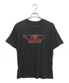 バンドTシャツ（バンドTシャツ）の古着「aero smith(エアロスミス) バンドTシャツ」｜ブラック