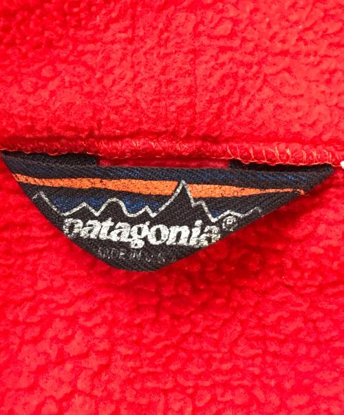 Patagonia（パタゴニア）Patagonia (パタゴニア) フリースジャケット レッド サイズ:Lの古着・服飾アイテム