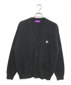 BlackEyePatchブラックアイパッチ）の古着「OG LABEL MOHAIR CARDIGAN」｜ブラック