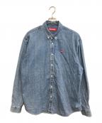 SUPREMEシュプリーム）の古着「Small Box Shirt Denim」｜インディゴ