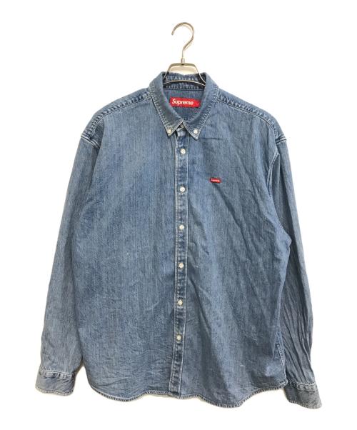 SUPREME（シュプリーム）SUPREME (シュプリーム) Small Box Shirt Denim インディゴ サイズ:Ｌの古着・服飾アイテム