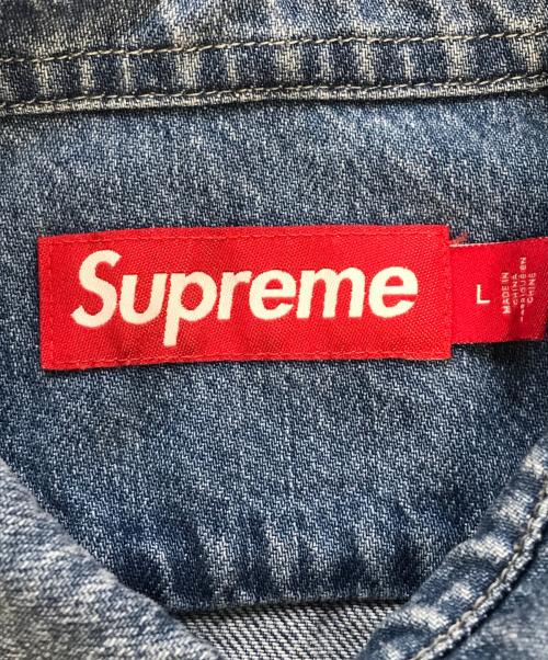SUPREME（シュプリーム）SUPREME (シュプリーム) Small Box Shirt Denim インディゴ サイズ:Ｌの古着・服飾アイテム