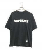 SUPREMEシュプリーム）の古着「Collegiate Logo Tee」｜ブラック