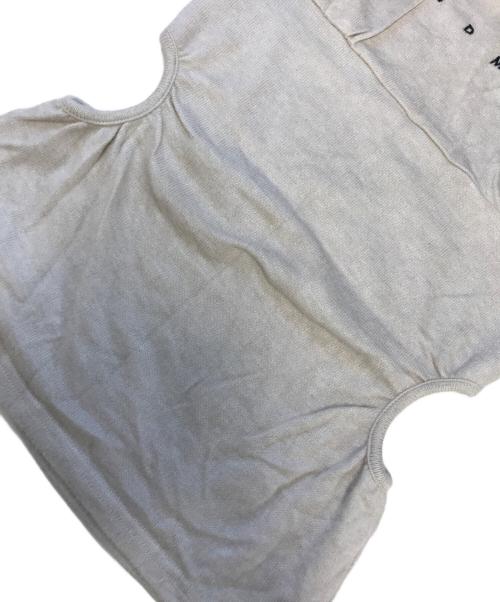 ANDMARY（アンドマリー）ANDMARY (アンドマリー) Mary logo ribbon tops ベージュ サイズ:FREEの古着・服飾アイテム