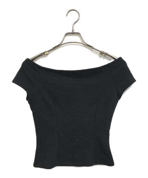 ANDMARY（アンドマリー）ANDMARY (アンドマリー) Mary logo tops ブラック サイズ:FREEの古着・服飾アイテム