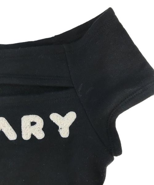 ANDMARY（アンドマリー）ANDMARY (アンドマリー) Mary logo tops ブラック サイズ:FREEの古着・服飾アイテム