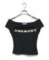 ANDMARY（アンドマリー）の古着「Mary logo tops」｜ブラック