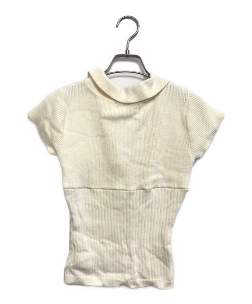 ANDMARY（アンドマリー）ANDMARY (アンドマリー) Lindsay logo tops ベージュ サイズ:FREEの古着・服飾アイテム
