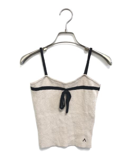 ANDMARY（アンドマリー）ANDMARY (アンドマリー) Natalie ribbon set beige ベージュ サイズ:FREEの古着・服飾アイテム