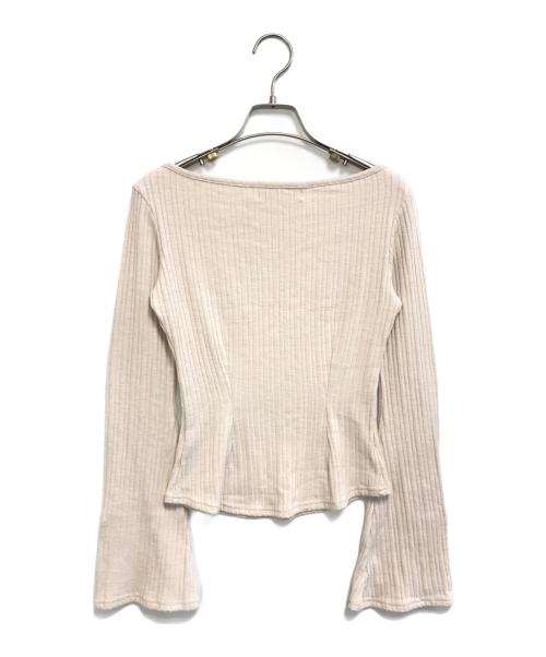 ANDMARY（アンドマリー）ANDMARY (アンドマリー) Dorothy heart tops ベージュ サイズ:FREEの古着・服飾アイテム