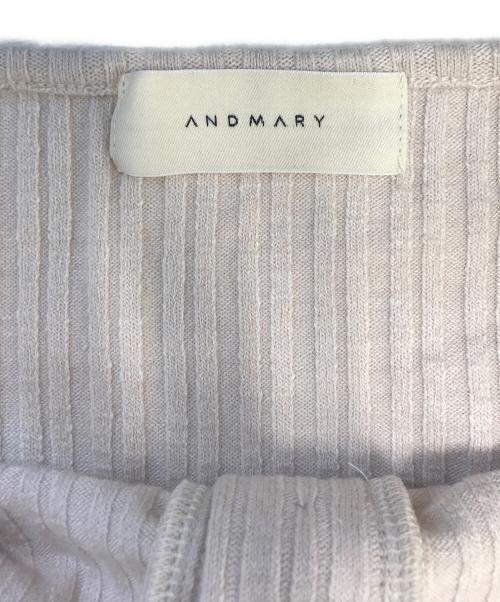 ANDMARY（アンドマリー）ANDMARY (アンドマリー) Dorothy heart tops ベージュ サイズ:FREEの古着・服飾アイテム