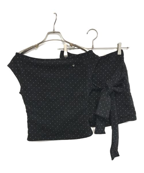 ANDMARY（アンドマリー）ANDMARY (アンドマリー) Mia dot mini set up ブラック サイズ:FREEの古着・服飾アイテム