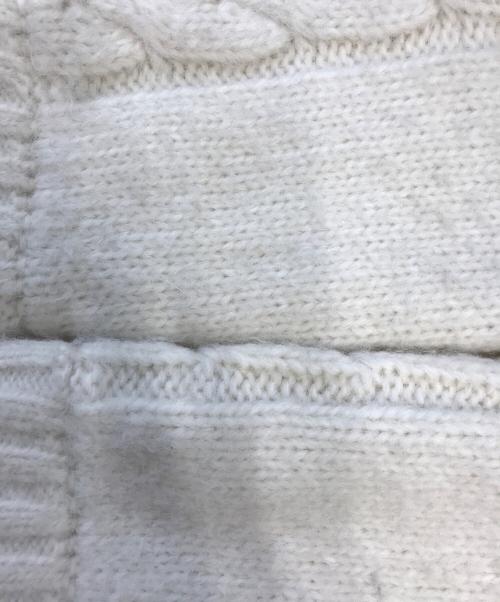 ANDMARY（アンドマリー）ANDMARY (アンドマリー) Mary heart knit tops ホワイト サイズ:Fの古着・服飾アイテム