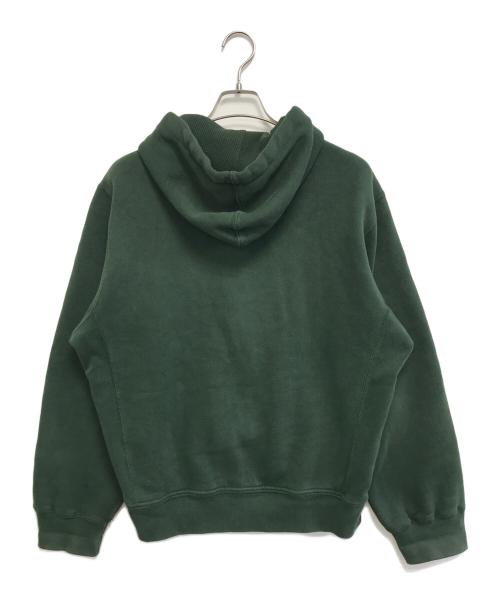 POLO RALPH LAUREN（ポロ・ラルフローレン）POLO RALPH LAUREN (ポロ・ラルフローレン) 裏サーマルジップパーカー グリーン サイズ:XLの古着・服飾アイテム