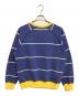 POLO RALPH LAUREN (ポロ・ラルフローレン) ロゴボーダースウェット ブルー サイズ:M：10000円