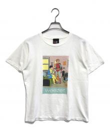バンドTシャツ（バンドTシャツ）の古着「00s weezer(ウィーザー) バンドTシャツ」｜ホワイト