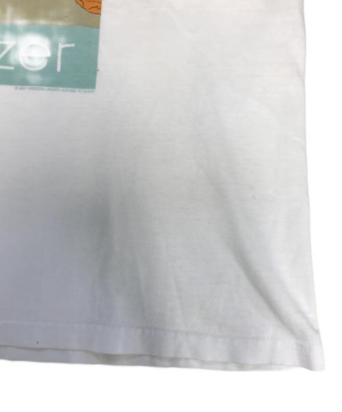 バンドTシャツ（バンドTシャツ）バンドTシャツ (バンドTシャツ) 00s weezer(ウィーザー) バンドTシャツ ホワイト サイズ:不明の古着・服飾アイテム