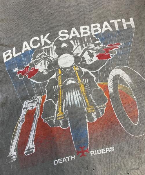 バンドラグランカットソー（バンドラグランカットソー）バンドラグランカットソー (バンドラグランカットソー) black sabbath(ブラックサバス) バンドラグランカットソー グレー サイズ:表記なしの古着・服飾アイテム