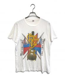 バンドTシャツ（バンドTシャツ）の古着「90s Allman Brothers Band(オールマン・ブラザーズ・バンド) バンドTシャツ」｜ホワイト