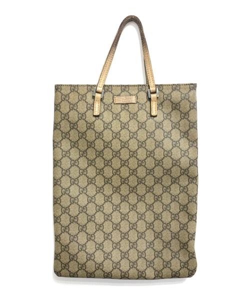 GUCCI（グッチ）GUCCI (グッチ) GGスプリーム トートバッグの古着・服飾アイテム
