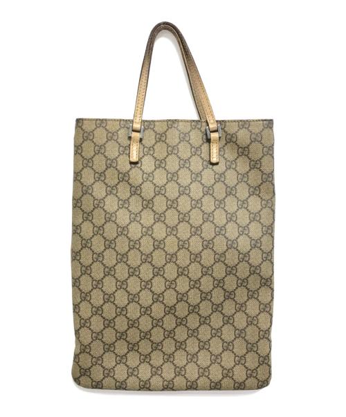 GUCCI（グッチ）GUCCI (グッチ) GGスプリーム トートバッグの古着・服飾アイテム
