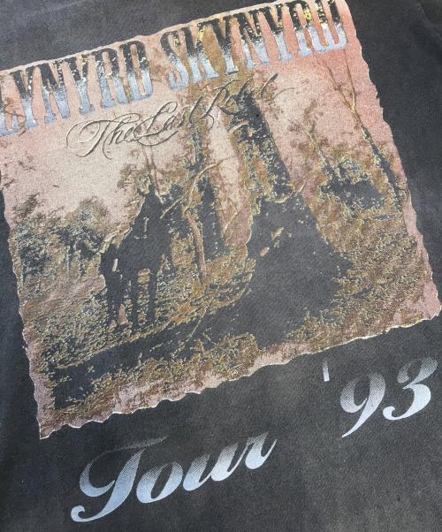 バンドTシャツ（バンドTシャツ）バンドTシャツ (バンドTシャツ) 90s lynyrd skynyrd(レーナード・スキナード) バンドTシャツ ブラック サイズ:Lの古着・服飾アイテム