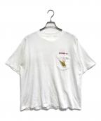winstonウィンストン）の古着「企業プリントTシャツ」｜ホワイト
