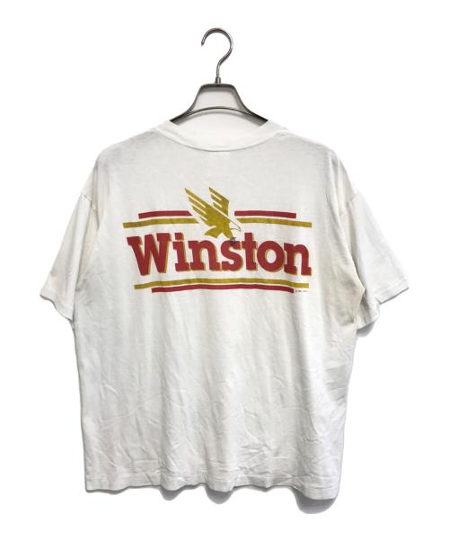 winston（ウィンストン）winston (ウィンストン) 企業プリントTシャツ ホワイト サイズ:X‐LARGEの古着・服飾アイテム
