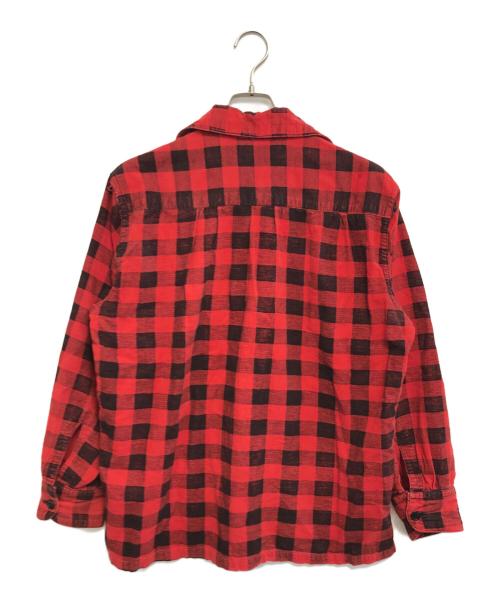 VINTAGE（ヴィンテージ）VINTAGE (ヴィンテージ) バッファローチェックシャツ レッド サイズ:表記なしの古着・服飾アイテム