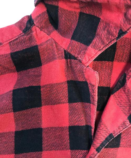 VINTAGE（ヴィンテージ）VINTAGE (ヴィンテージ) バッファローチェックシャツ レッド サイズ:表記なしの古着・服飾アイテム