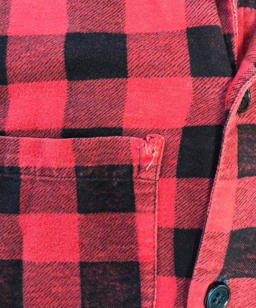 VINTAGE（ヴィンテージ）VINTAGE (ヴィンテージ) バッファローチェックシャツ レッド サイズ:表記なしの古着・服飾アイテム