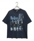 バンドTシャツバンドTシャツ）の古着「00s THE BEATLES(ザ・ビートルズ) バンドTシャツ」｜ネイビー