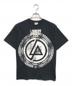 バンドTシャツバンドTシャツ）の古着「00s Linkin Park(リンキン・パーク) バンドTシャツ」｜ブラック