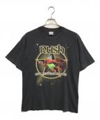 バンドTシャツバンドTシャツ）の古着「00s Rush(ラッシュ) バンドTシャツ」｜ブラック