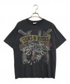 バンドTシャツバンドTシャツ）の古着「00s Guns N' ROSE(ガンズ・アンド・ローゼズ) バンドTシャツ」｜ブラック
