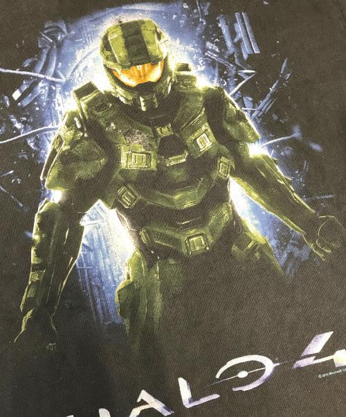 DELTA（デルタ）DELTA (デルタ) 10s Halo4(ヘイロー4) プリントTシャツ ブラック サイズ:XLの古着・服飾アイテム