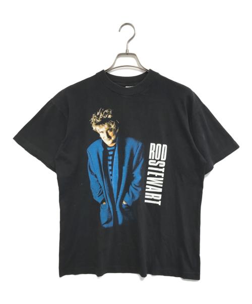 アーティストTシャツ（アーティストTシャツ）アーティストTシャツ (アーティストTシャツ) ROD Stewart(ロッド・スチュワート) アーティストTシャツ ブラック サイズ:LARGEの古着・服飾アイテム
