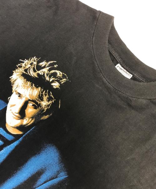 アーティストTシャツ（アーティストTシャツ）アーティストTシャツ (アーティストTシャツ) ROD Stewart(ロッド・スチュワート) アーティストTシャツ ブラック サイズ:LARGEの古着・服飾アイテム