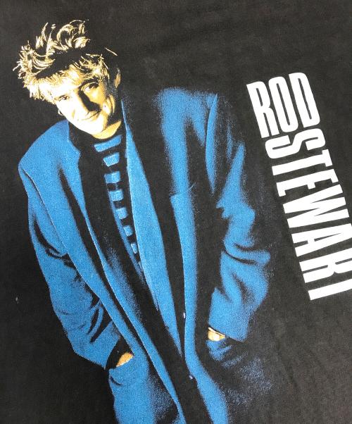 アーティストTシャツ（アーティストTシャツ）アーティストTシャツ (アーティストTシャツ) ROD Stewart(ロッド・スチュワート) アーティストTシャツ ブラック サイズ:LARGEの古着・服飾アイテム