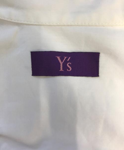 Y's（ワイズ）Y's (ワイズ) 半袖シャツ ホワイト サイズ:2の古着・服飾アイテム