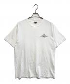 stussyステューシー）の古着「プリントTシャツ」｜ホワイト