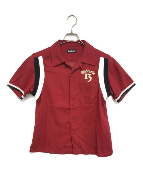 hysterics（ヒステリックス）hysterics (ヒステリックス) 半袖シャツ レッド サイズ:FREEの古着・服飾アイテム