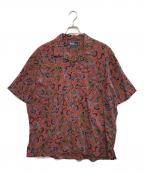 POLO RALPH LAURENポロ・ラルフローレン）の古着「アロハシャツ」｜レッド