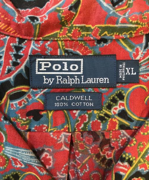 POLO RALPH LAUREN（ポロ・ラルフローレン）POLO RALPH LAUREN (ポロ・ラルフローレン) アロハシャツ レッド サイズ:XLの古着・服飾アイテム