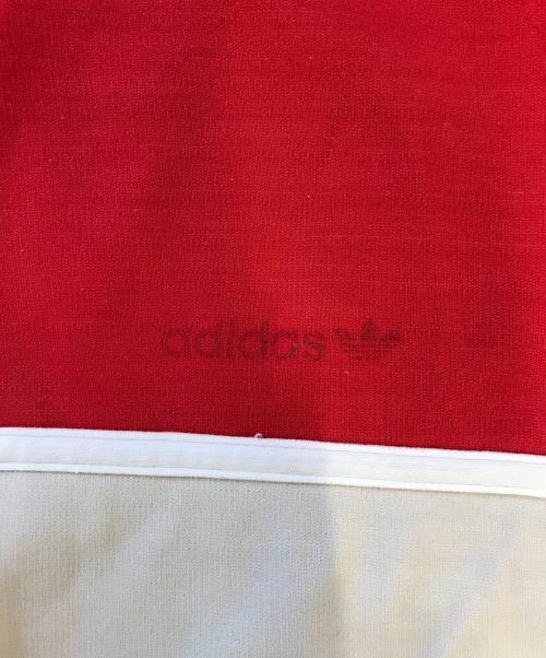 adidas（アディダス）adidas (アディダス) トラックジャケット レッド サイズ:表記なしの古着・服飾アイテム