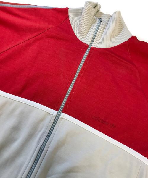 adidas（アディダス）adidas (アディダス) トラックジャケット レッド サイズ:表記なしの古着・服飾アイテム