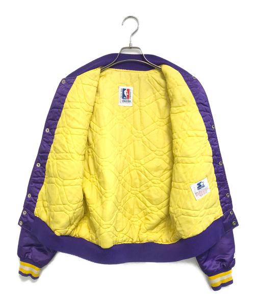 STARTER（スターター）STARTER (スターター) スタジャン パープル サイズ:Mの古着・服飾アイテム