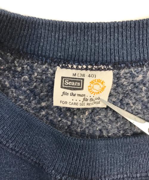 Sears（シアーズ）Sears (シアーズ) ラグランスウェット ネイビー サイズ:Mの古着・服飾アイテム