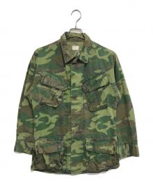 VINTAGE MILITARY（ヴィンテージ ミリタリー）の古着「US ARMY ジャングルファティーグ」｜カーキ